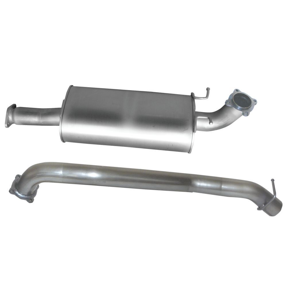 Stainless Steel Exhaust Kit Mazda BT50 URII