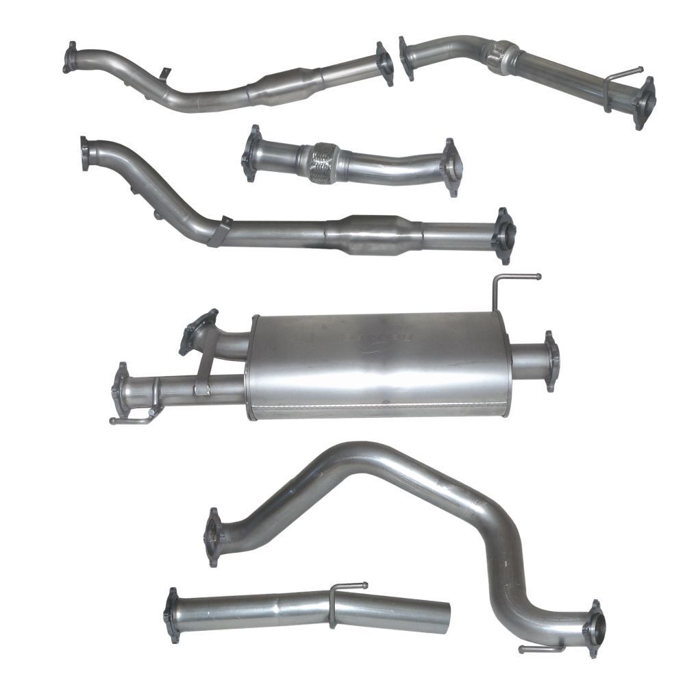 Stainless Steel Exhaust Kit Toyota Landcruiser 200