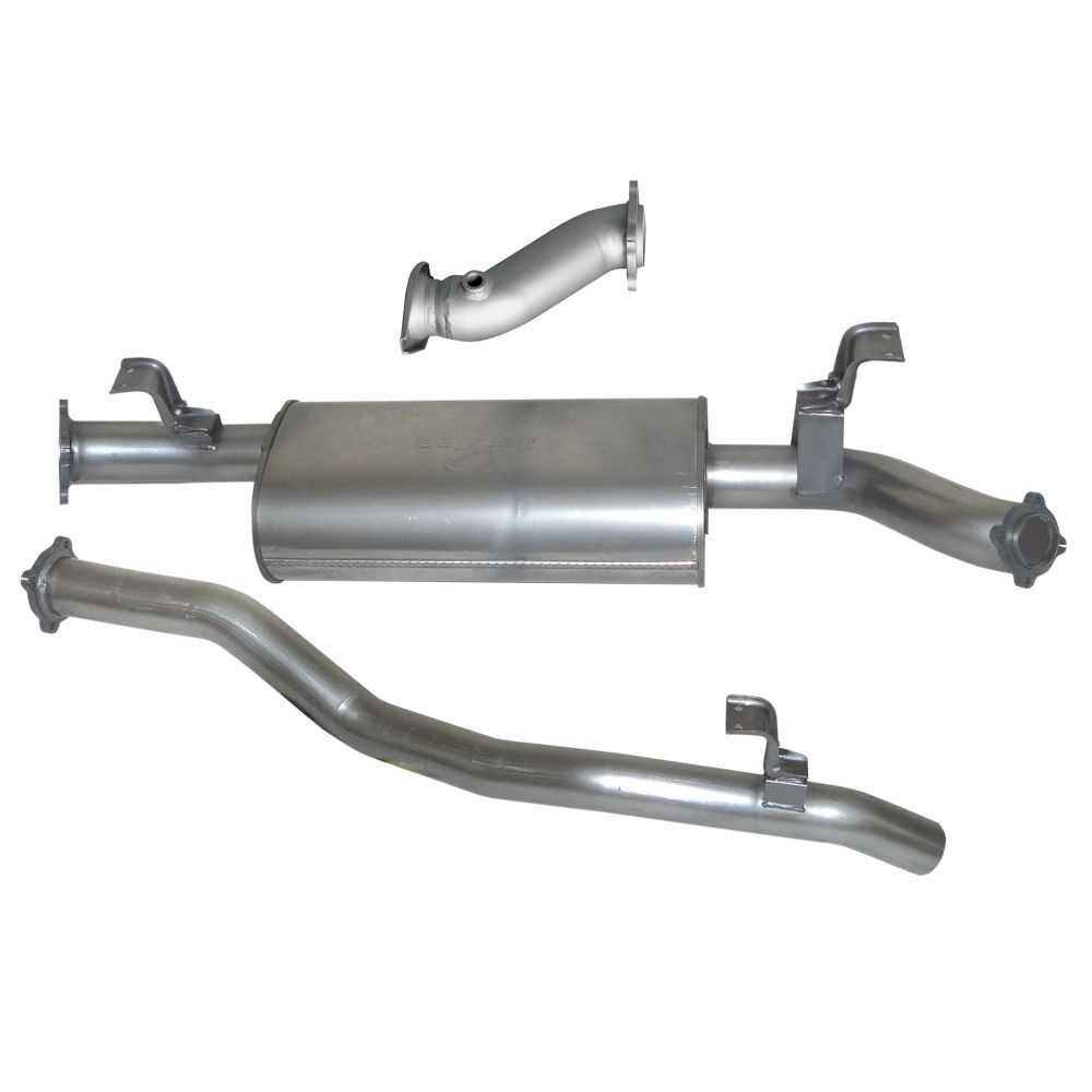 Stainless Steel Exhaust Kit Toyota Landcruiser 76 Series