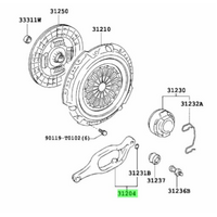 Clutch Fork Hilux GGN