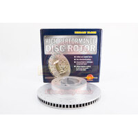 Front Disc Rotor Landcruiser 200 Slotted & Dimpled 354MM