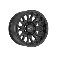 17X8.5 Hybrid Beadlock Wheel Black 5X150 -25 Black Hardware Kit No Ring