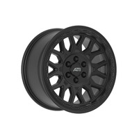 17X8.5 Hybrid Beadlock Wheel Black 6X114.3 +20 Black Hardware Kit No Ring