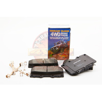 Front Disc Brake Pad Set & Clip Fitting Kit Landcruiser 100 105