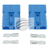 Anderson 50amp Connectors Blue PKT 2