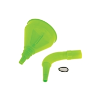 Heavy Duty Plastic Funnel with Filter - 2 Piece