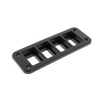 Quad Flush Mount Switch Panel - Late Toyota