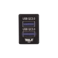Dual QC3 USB Socket - Late Toyota