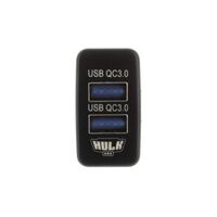 Dual QC3 USB Socket - Early Toyota