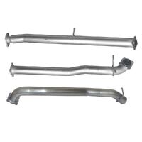 Stainless Steel Exhaust Kit with Muffler Delete Ford Ranger PXII