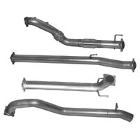 Stainless Steel Exhaust Kit Hilux KUN