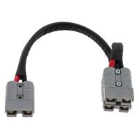 2X Anderson Plug 50A Piggyback Cable 300MM