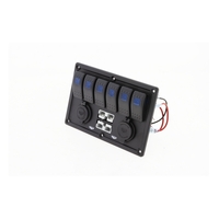 6 Way Switch Panel With 50A Plugs