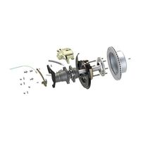 Rear Drum To Disc Brake Conversion Kit - Toyota Hilux KUN26 (Double Row Wheel Bearing)