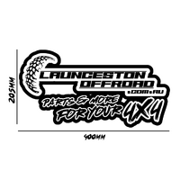 Large Sticker Launceston Offroad Logo