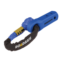 Alloy Recovery Hitch & Soft Shackle Kit Blue