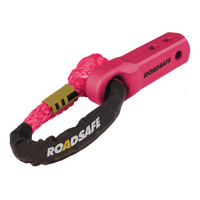 Alloy Recovery Hitch & Soft Shackle Kit Pink