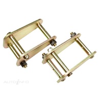 Extended Greasable Shackle Pair Landcruiser 60 70 Patrol GQ GU