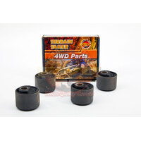 Castor Correction Rubber Bush Kit Landcruiser 70 80 105 Patrol GQ GU