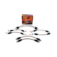 Braided Brake Line Kit Landcruiser VDJ79 ABS & SC