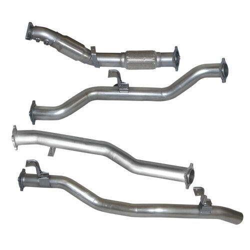 Stainless Steel Exhaust Kit Landcruiser 79 Dual Cab Non DPF